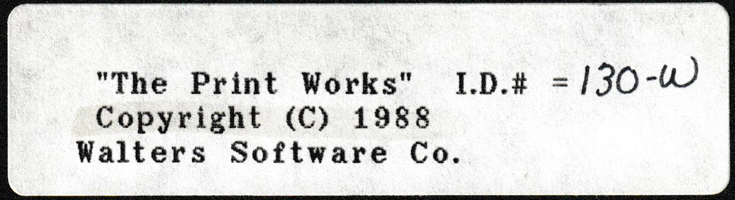 Print Works Package 2